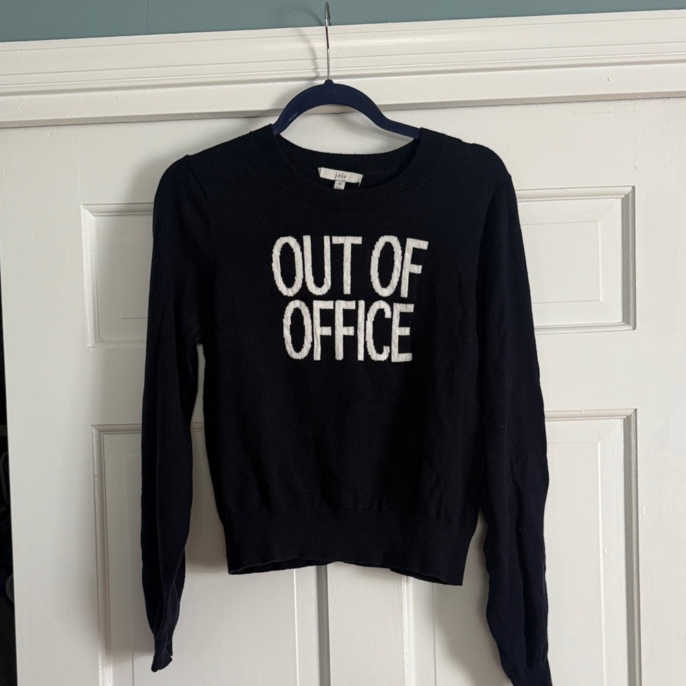 Joie Dark Blue 'Out of Office' Knit Top
